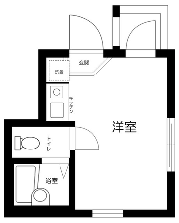 イルビラージュ王子の物件間取画像